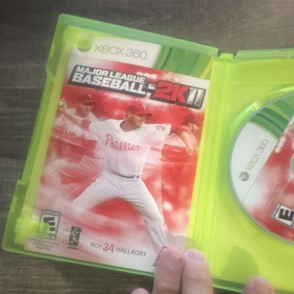 2K Sports Major League Baseball 2K11 Xbox 360 Game Original Case & Disc 2011